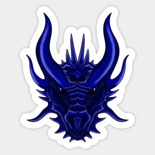 Dragon Blue Sticker